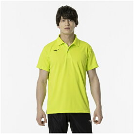 mizuno｜ミズノ 男女兼用 ゲームシャツ(Lサイズ/ライムグリーン) 32MA9670 37【返品交換不可】
