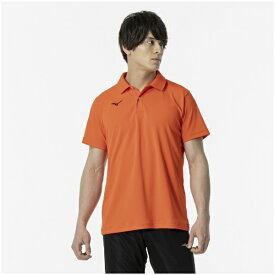 mizuno｜ミズノ 男女兼用 ゲームシャツ(2XLサイズ/フレイムオレンジ) 32MA9670 54【返品交換不可】