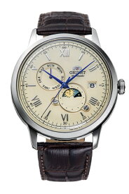 ORIENT｜オリエント時計 ORIENT(オリエント） バンビーノ SUN&MOON サンアンドムーン 機械式 オートマティック クラシック アイボリー RN-AK0803Y [正規品]