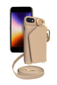 shizukawill｜シズカウィル iPhone (第3/2世代) ショルダーケース iFnde5 ドレスコード アーモンド APIPSE2IF52BR