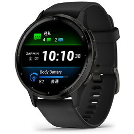 GARMIN｜ガーミン Venu 3（ヴェニュー 3）GPSスマートウォッチ 【Suica対応】 GARMIN（ガーミン） Black / Slate 010-02784-41