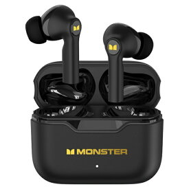 セイワ｜SEIWA CORPORATION 完全ワイヤレスイヤホン MONSTER ブラック XKT02BK [ワイヤレス(左右分離) /Bluetooth対応]