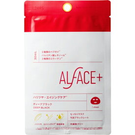 ロハス製薬｜LOHAS Pharmaceutical ALFACE＋（オルフェス）フェイスマスク 1枚 ディープブラック
