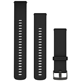 GARMIN｜ガーミン Quick Release バンド 22mm Black Silicone / Slate GARMIN（ガーミン） 010-13256-21