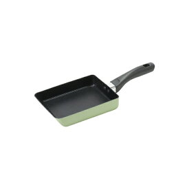 パール金属｜PEARL METAL デリシュ ふっ素加工 ガス火専用 玉子焼13×18cm グリーン HB-8785