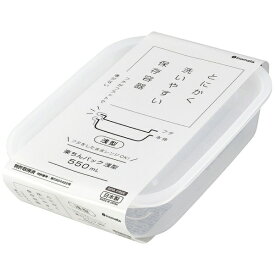 イノマタ化学｜inomata 楽ちんパック 浅型550ml クリアホワイト イノマタ化学