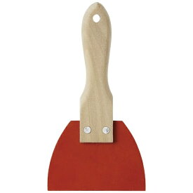 霜鳥製作所｜SHIMOTORI CORPORATION #426 三角ゴムヘラ　赤　小 霜鳥製作所