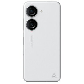ASUS｜エイスース Zenfone 10 コメットホワイト Qualcomm Snapdragon 8 Gen 2 5.9インチ メモリ/ストレージ：8GB/256GB nanoSIM×2 SIMフリースマートフォン コメットホワイト ZF10-WH8S256