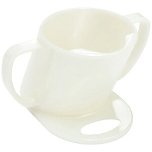 【エントリーで最大全額ポイント還元|11/5迄】 T&M|ティーアンドエム 飲みやすい・飲ませやすいカップ お椀 介護用 ホワイト