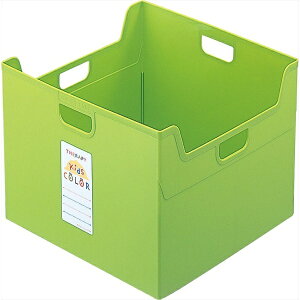 ナカバヤシ|Nakabayashi ファイルボックスA4W グリーン
