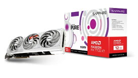 SAPPHIRE｜サファイヤ グラフィックボード PURE Radeon RX 7700 XT GAMING OC 12GB GDDR6 SAP-PURERX7700XTOC12GB/11335-03-20G [Radeon RXシリーズ /12GB] 【代金引換配送不可】