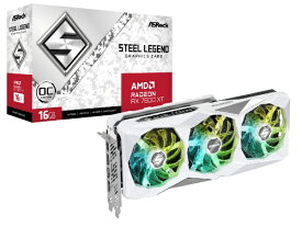 ASROCK｜アスロック グラフィックボード Radeon RX 7800 XT Steel Legend 16G OC(RX7800XT SL 16GO) [Radeon RXシリーズ /16GB]