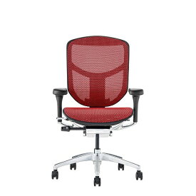 関家具｜SEKI FURNITURE EJ2-LAM-BF-RD エルゴヒューマン2 レッド【キャンセル・返品不可】