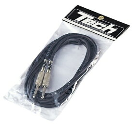 TECH｜テック ギター用シールドケーブル 3m ブラック TC-3 BLK