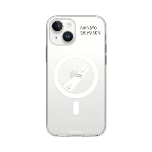 ROA�b���A iPhone 15�i6.1�C���`�j�@�Ȃɂ����Ȃ��E�T�MMagSafe�Ή��N���A�P�[�X abbi FRIENDS �Ȃɂ����܂���h�f�t�H���g�h������ ABF25332i15