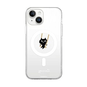 ROA�b���A iPhone 15 Plus�i6.7�C���`�j�@�l�R�}���W���EMagSafe�Ή��N���A�P�[�X abbi FRIENDS �u�����R ABF25401i15PL
