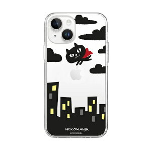 ROA�b���A iPhone 15 Plus�i6.7�C���`�j�@�l�R�}���W���E �\�t�g�N���A�P�[�X abbi FRIENDS �Ԃ��}���g ABF25404i15PL