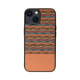 ROA｜ロア iPhone 15（6.1インチ）　MagSafe対応天然木ケース Man＆Wood Browny Check I25511i15