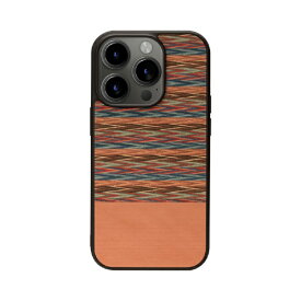 ROA｜ロア iPhone 15 Pro MagSafe対応 天然木ケース Man＆Wood Browny Check I25522i15PR