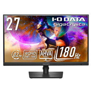 yGg[ōőSz|CgҌb9/11z I-O DATAbACEI[Ef[^ Q[~Oj^[ GigaCrysta 5Nۏ ubN LCD-GDQ271JA [27^ /WQHD(2560×1440j /Ch /180Hz]