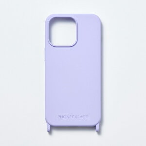 ROA�b���A iPhone 15 Pro Max �i6.7�C���`�j�P�[�X�p �X�g���b�v�z�[���t�� �V���R���P�[�X PHONECKLACE ���x���_�[ PN25612i15PM