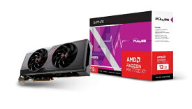 SAPPHIRE｜サファイヤ グラフィックボード PULSE Radeon RX 7700 XT GAMING 12GB GDDR6 SAP-PULSERX7700XT12GB/11335-04-20G [Radeon RXシリーズ /12GB] 【代金引換配送不可】