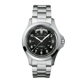 HAMILTON｜ハミルトン H64455133　 HAMILTON カーキキング　SSブレス(ヘイコウ) 【代金引換配送不可】