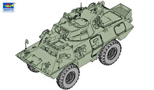 gyb^[bTrumpeter 1/72 V-150 R}hEb w/20mm@֖C