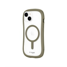 MSソリューションズ｜MS Solutions iPhone 15（6.1インチ）/iPhone 14 高速充電対応・耐傷・耐衝撃ハイブリッドケース 「ViAMO charge」 カーキ LN-IM23VMCKA
