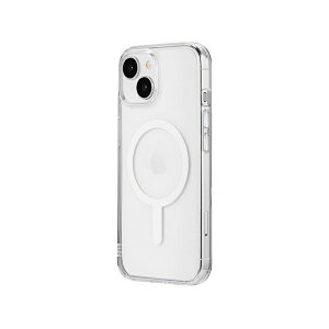 MS�\�����[�V�����Y�bMS Solutions iPhone 15�i6.1�C���`�j/iPhone 14 �����[�d�Ή��n�C�u���b�h�P�[�X �uUTILO charge�v �N���A LN-IM23CCGCL