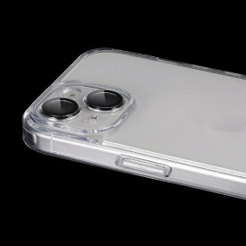 MSソリューションズ｜MS Solutions iPhone 15（6.1インチ） カメラレンズ保護ハイブリッドケース 「UTILO All Cover」 クリア LN-IM23CACCL