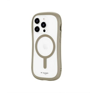 MS�\�����[�V�����Y�bMS Solutions iPhone 15 Pro�i6.1�C���`�j �����[�d�Ή��E�Ϗ��E�ϏՌ��n�C�u���b�h�P�[�X �uViAMO charge�v �O���[�W�� LN-IP23VMCGG