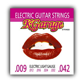 K・Garage｜ケーガレージ エレキギター弦 ライト Electric 009-042