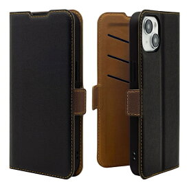 ラスタバナナ｜RastaBanana iPhone 15（6.1インチ） 手帳ケース サイドマグネット 耐衝撃 カード3枚 BK×BR ラスタバナナ