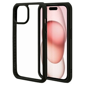 ラスタバナナ｜RastaBanana iPhone 15（6.1インチ） VANILLA PACK AIRSOLID ハイブリッドケース TPU×アクリル 5H 衝撃吸収 BK×CL ラスタバナナ