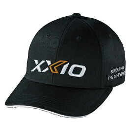 ダンロップ ゼクシオ｜DUNLOP XXIO ゴルフキャップ(フリーサイズ/ブラック) XMH3100【返品交換不可】