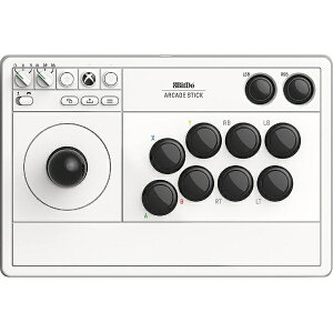 TCo[KWFbgbCYBER Gadget 8BitDo Arcade Stick White CY-8BDASX-WHyXbox Series X S/Xbox One/PCz