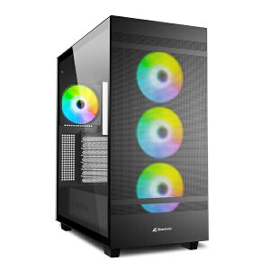 SHARKOONbV[N[ PCP[X [ATX /Micro ATX /Mini-ITX] REBEL C50 RGB BK ubN