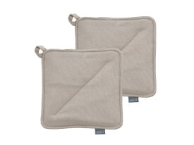 ソダール｜Sodahl ポットホルダー 20x20 Soft キッチンBeige 4個セット Sodahl ソダール ベージュ 15624CN