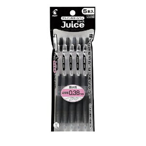 PILOT�b�p�C���b�g �{�[���y�� ���ɍ� 5�{�p�b�N Juice(�W���[�X) �u���b�N(�C���N�F�F�u���b�N) P-LJU-50UF-5B [0.38mm]