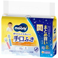 ユニチャーム｜unicharm moony（ムーニー）手口ふき つめかえ用 58枚×8コ