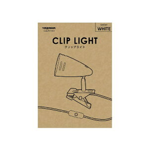 YAZAWA�b���U�� LED�N���b�v���C�g�@CLELP01WH�@�z���C�g [LED /�����F]