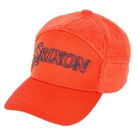 ダンロップ スリクソン｜DUNLOP SRIXON メンズ フリースキャップ(フリーサイズ：頭囲59cm/オレンジ) RGBWJC03【返品交換不可】
