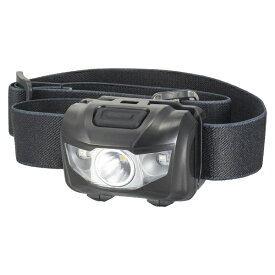 オーム電機｜OHM ELECTRIC LEDヘッドライトワレッド110ルーメン LH-WL110R-K [LED /単4乾電池×3 /防水対応]