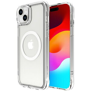 ABSOLUTE TECHNOLOGY�b�A�u�\���[�g LINKASE AIR / �S�����K���XiPhone�P�[�X for iPhone 15 Plus MagSafe�Ή��i����TPU�F�N���A�j LKA15670CL