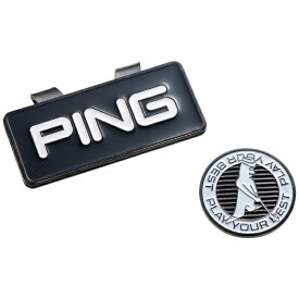 ピン｜PING ゴルフマーカー AC-U2308 ベルトマーカー(ブラック)37171-02