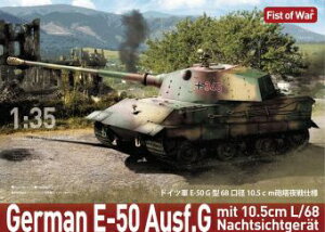 vbcbPLATZ 1/35 hCcR E-50 68a 10.5cmC dl PbgfY