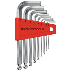 【エントリーで最大2万ポイント当たる｜11/18迄】 PBスイスツールズ社｜PB SWISS TOOLS PBスイスツールズ　ボール付六角棒レンチセット（パックナシ） 212H10
