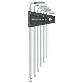 PBスイスツールズ社｜PB SWISS TOOLS PBスイスツールズ　ボール付ロング六角棒レンチセット（パックナシ） 212ZLH