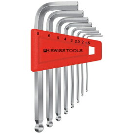 PBスイスツールズ社｜PB SWISS TOOLS PBスイスツールズ　ボール付六角棒レンチセット（パックナシ） 212H8